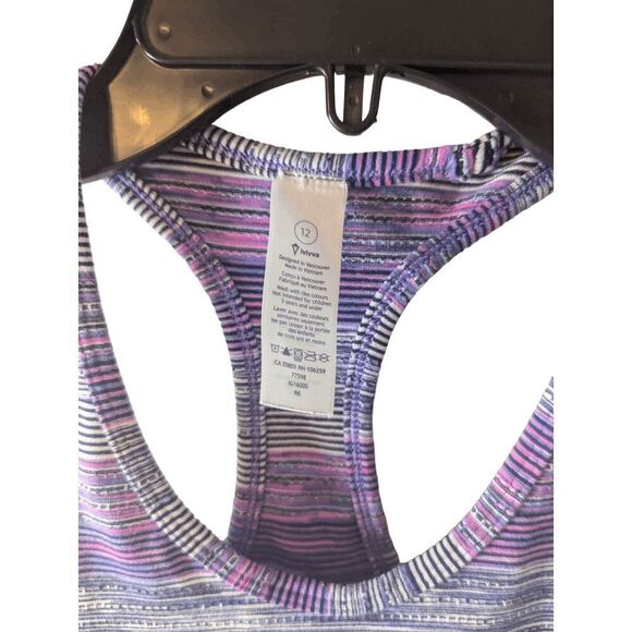 IVIVVA BY LULULEMON Keep Ur Cool Racerback Tank Size 12 - Picture 4 of 4